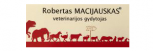 R. Macijausko veterinarijos gydykla logotipas
