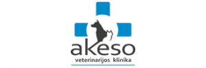 Akeso veterinarijos klinika logotipas